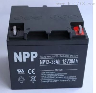 耐普NPP蓄电池NP12-38/12V38AH厂家代理商