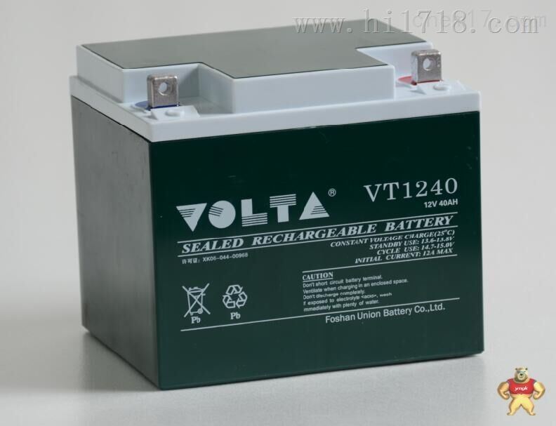 VT1280/12v80AH沃塔VOLTA蓄电池型号尺寸