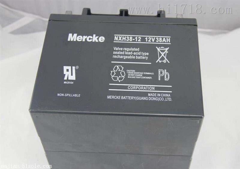 NXH70-12/12V70AH默克MERCKE蓄电池