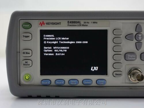 批量E4980AL新型现货-LCR表自动化测试方案