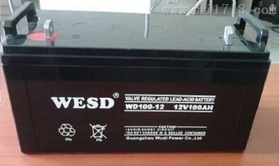 WESD蓄电池WD80-12/12V80AH无敌授权代理