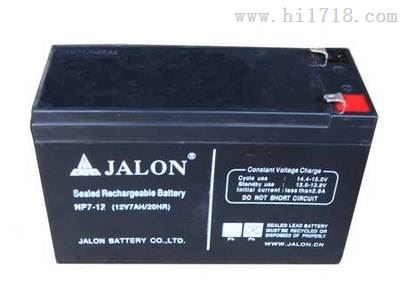 12V7AH捷隆JALON蓄电池NP12-7总代理