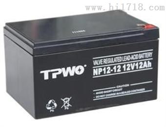 TPWO蓄电池NP7-12拓普沃12V7AH厂家授权