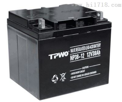 TPWO蓄电池NP20-12拓普沃12V20AH厂家授权