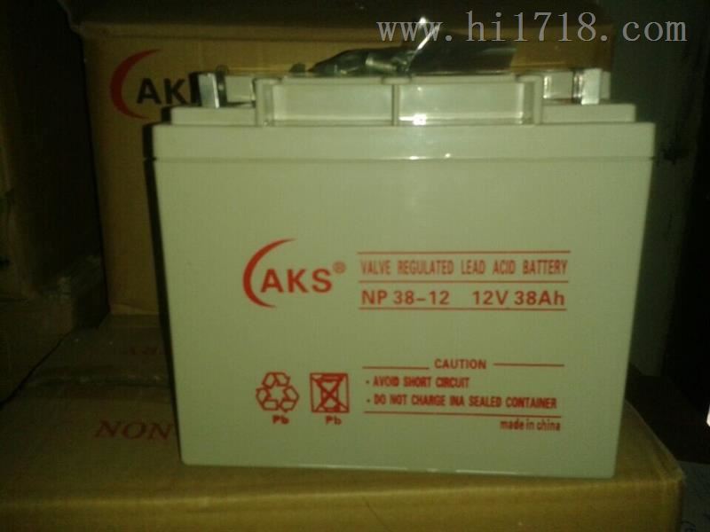 奥克松AKS蓄电池NP24-12/12v24ah型号尺寸
