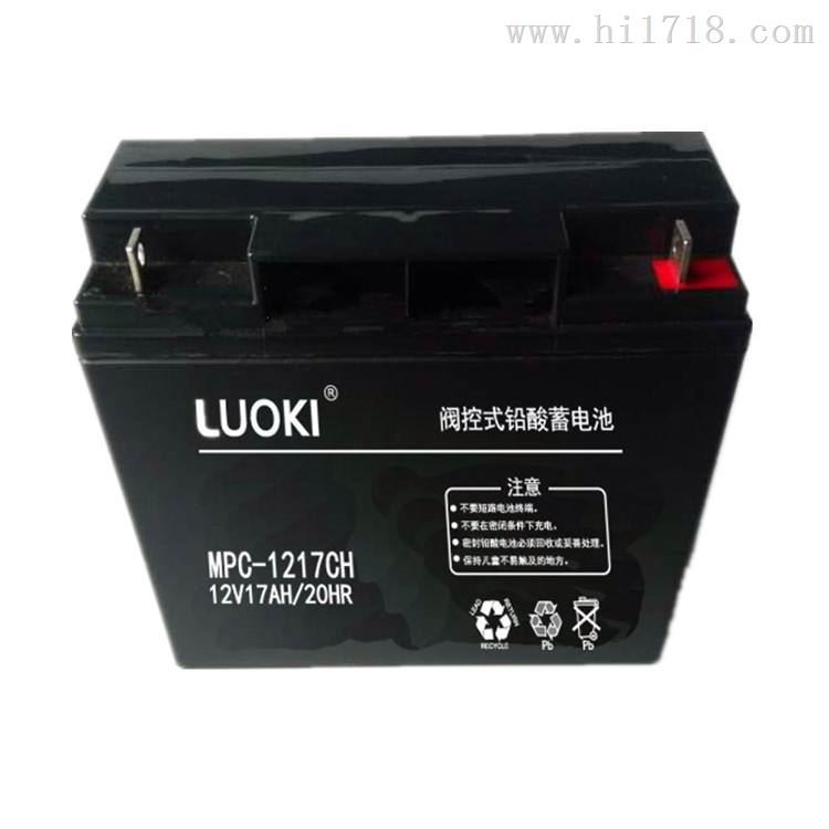 洛奇LUOKI蓄电池MPC-1207/12V7AH厂商