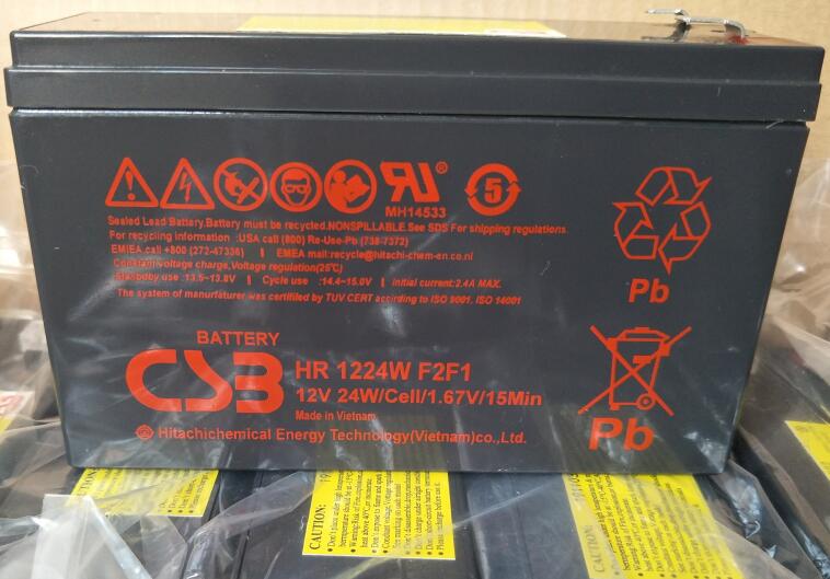 CSB免维护铅酸蓄电池HR1224W F2F1欢迎询价