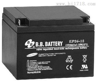 12V26AH美美BB蓄电池BP26-12厂家授权