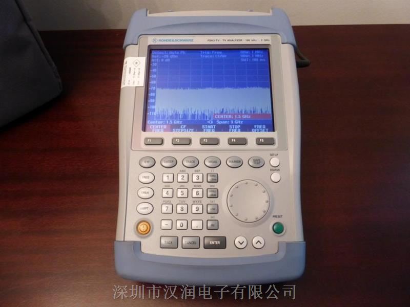 全新二手 FSH3选配机 3G手持式频谱分析仪