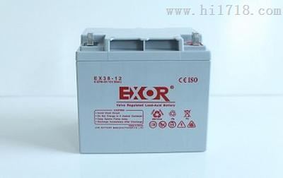 NP38-12埃索EXOR蓄电池12V38AH厂家直销