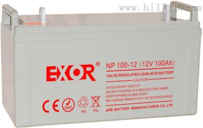 NP120-12埃索EXOR蓄电池12V120AH厂家直销