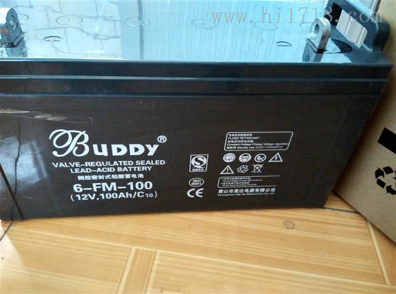 BUDDY宝迪蓄电池6-GFM-7/12V7AH质量保证