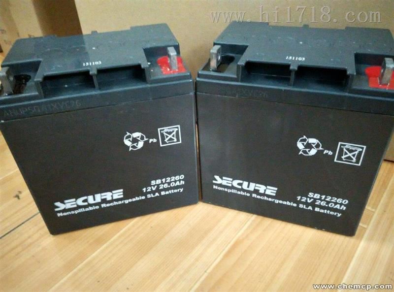 SECURE蓄电池SB12550/12V55AH型号规格