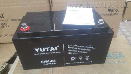 YUTAI蓄电池12V100AH经销商价格