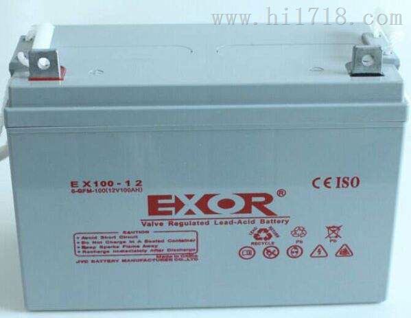 EXOR埃索NP75-12/12V75AH蓄电池代理商
