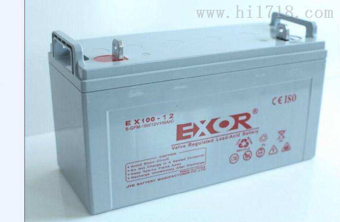 埃索EXOR蓄电池NP100-12/12V100AH特价销售