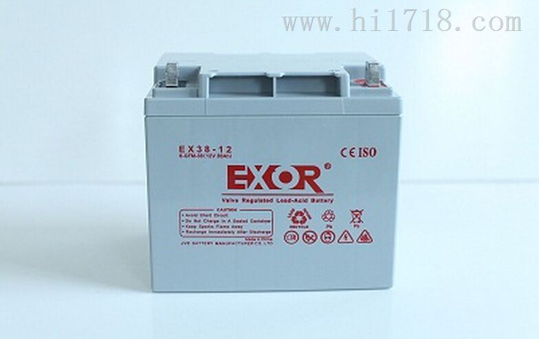 EXOR埃索NP38-12/12V38AH蓄电池面向全国