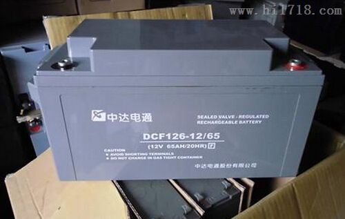 12V100AH中达通蓄电池DCF126-100量大从优