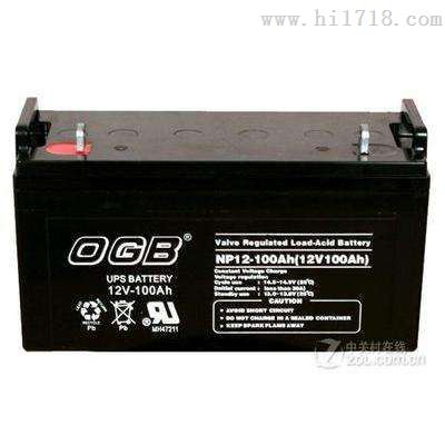 OGB12-33蓄电池12V33AH型号介绍