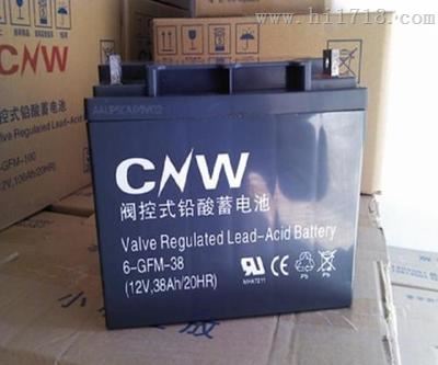 CNW蓄电池12V12AH储霸6-GFM-12价格参数