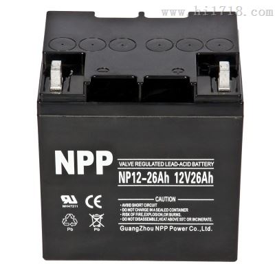 NPP12V26AH蓄电池NP12-26厂家授权