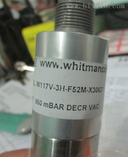WHITMAN真空开关W117G-5H-C12TB
