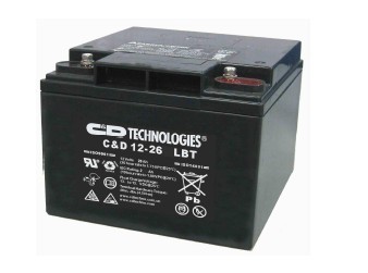 大力神蓄电池C&D12-7LBT西恩迪12V7AH价格