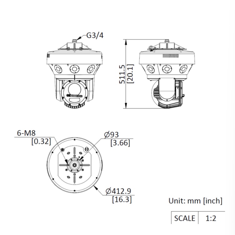 iDS-2DP9C64845I-CWX(F) 尺寸图.jpg iDS-2DP9C64845I-CWX(F) 尺寸图.jpg