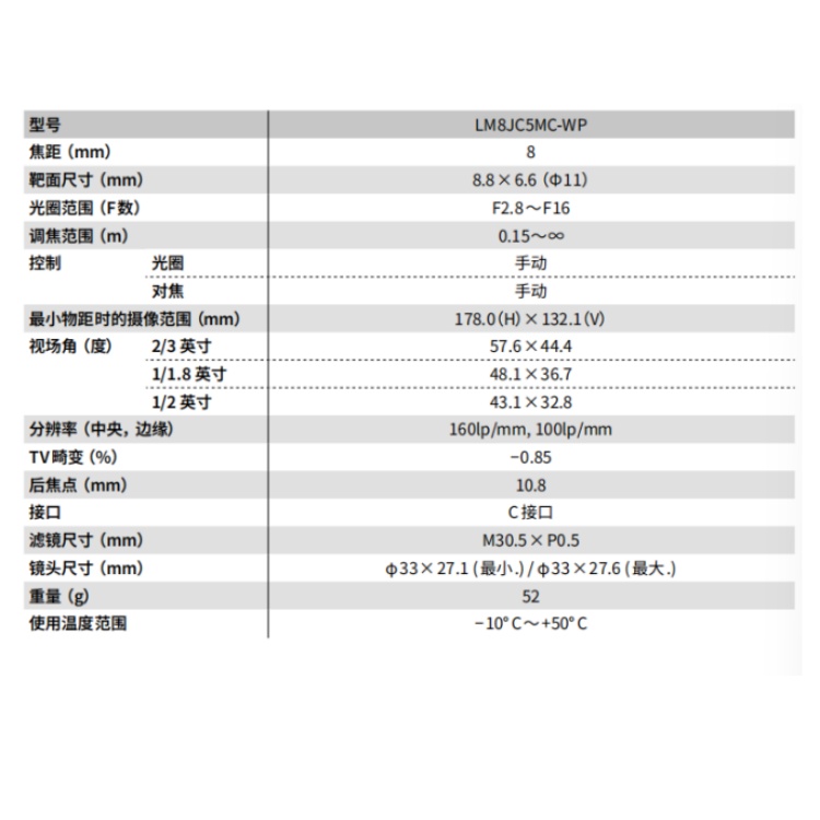 LM8JC5MC-WP详细技术参数.jpg LM8JC5MC-WP详细技术参数.jpg