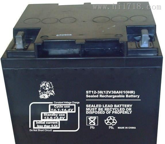 金狮蓄电池ST12-24/12V24AH厂家代理商