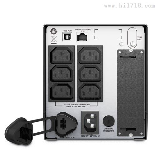 APC UPS电源 SUA750ICH-45 液晶显示屏