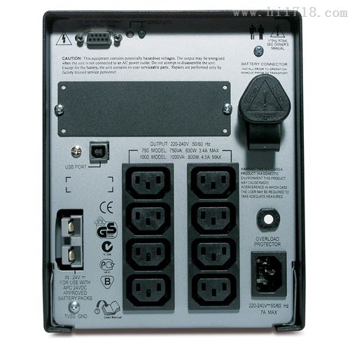 APC UPS SUA1000UXICH在线式不间断电源