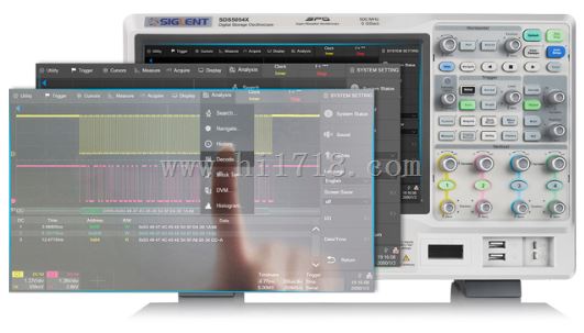 国产教学用高性价比示波器SDS5000X