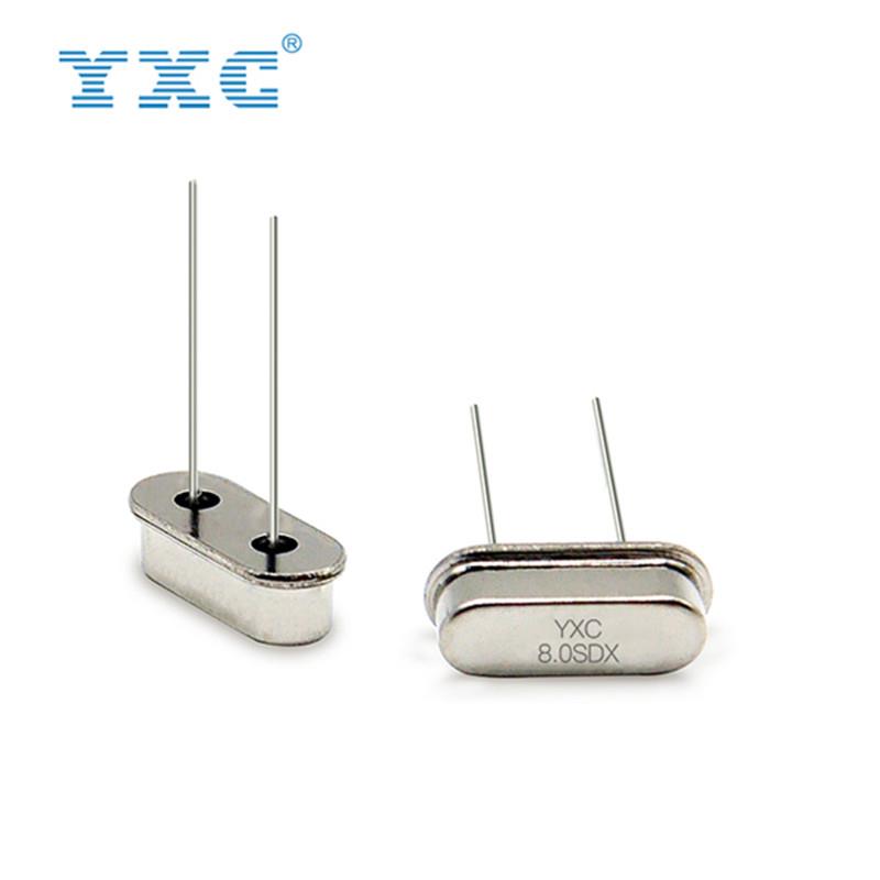 直插4MHZ晶振HC-49US工业级2P金属封装无源石英晶振