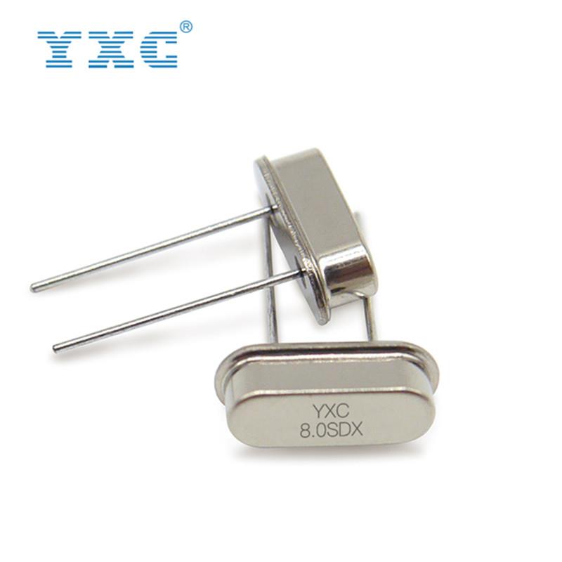直插4MHZ晶振HC-49US工业级2P金属封装无源石英晶振