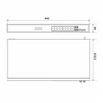 海康威视DS-3E1318SP-E轻网管百兆交换机