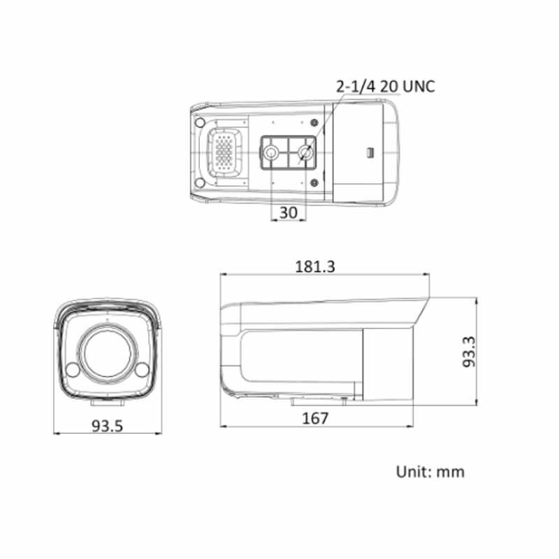 海康DS-2CD3T87WDA3-LS 800万智能警戒筒机