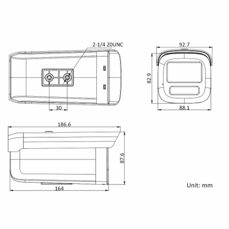 海康DS-2CD3T26DWDV3-L 200万网络筒型机