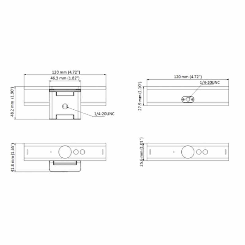 海康威视DS-U68 4K 低畸变USB网络摄像机