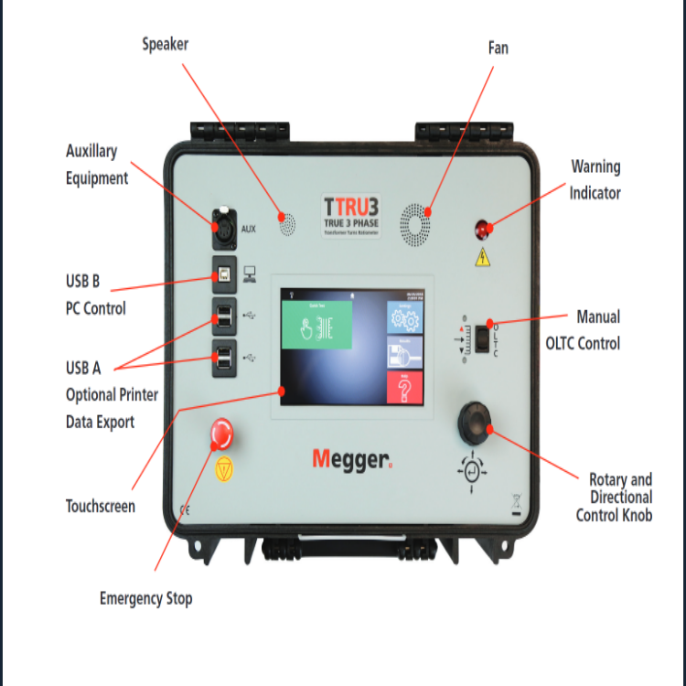 美国Megger TTRU3 变压变比测试仪_其他电工仪器仪表_维库仪器仪表网