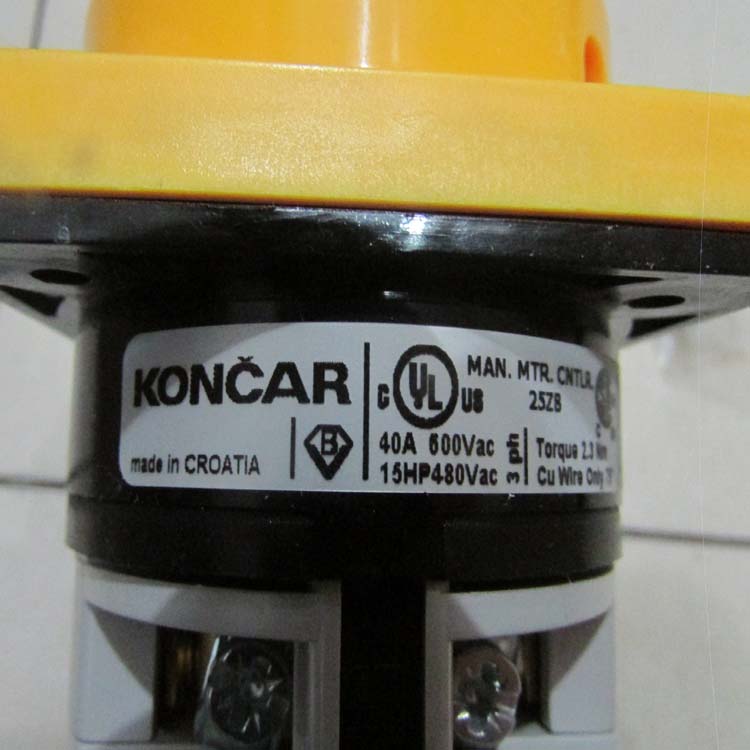 KONCAR-MES风机GN20-S-04-U