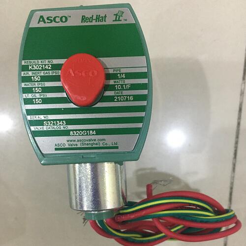 阿斯卡不锈钢电磁阀数据表8320G182?110/50