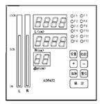 双路纠偏显示仪表 型号:QN33-AD5432