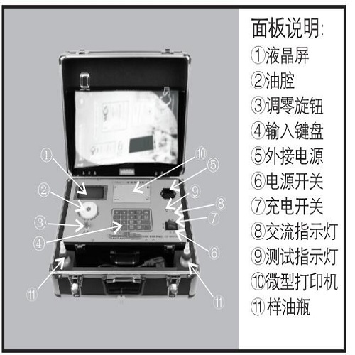 油液质量检测仪 型号:QQ61-THY-21C