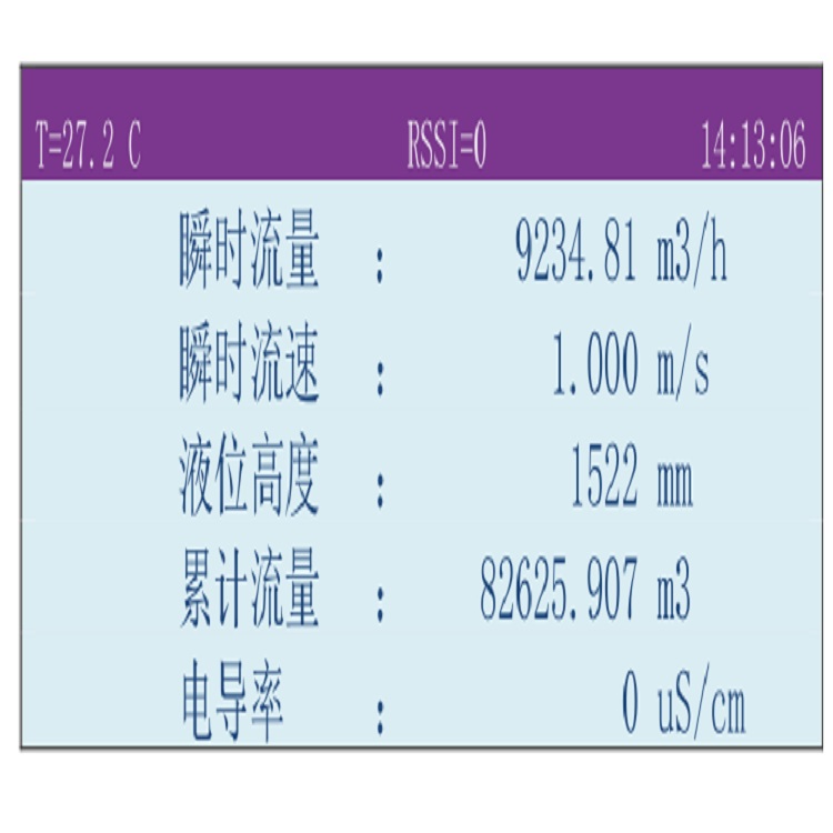 面积流速法声波流量计Starflow QSD 6537B