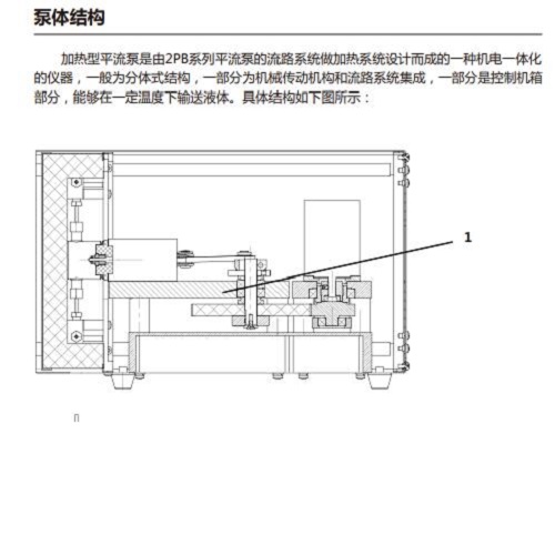 加热型平流泵 型号:2PB-2010-JR