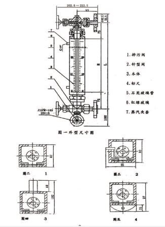 双色水位计 型号M29001库号：M29001 