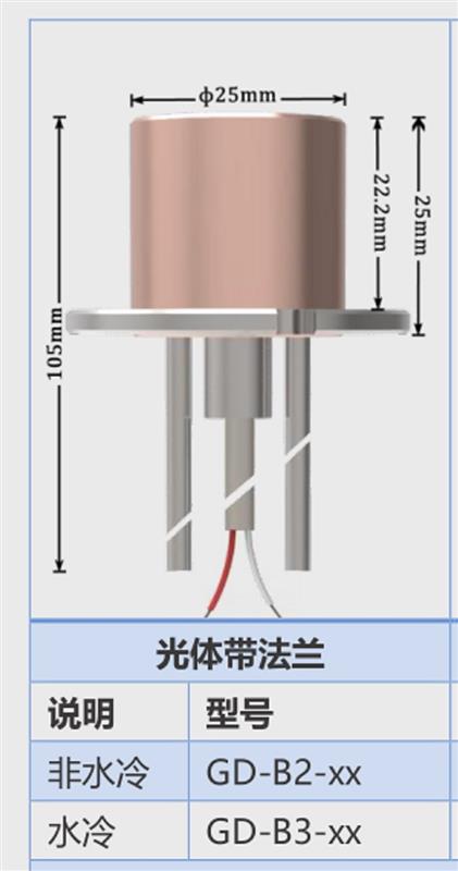 GD系列辐射热流传感器GD-B3-1M库号M384815  