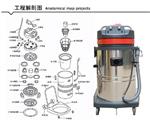不锈钢桶吸尘吸水机型号CB60-2库号M390473 