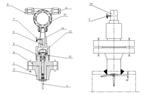 法兰连接式通球指示器 型号:MG12-YY-TZS-3